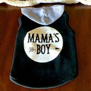 Doggie Hoodie “Mamas Boy”